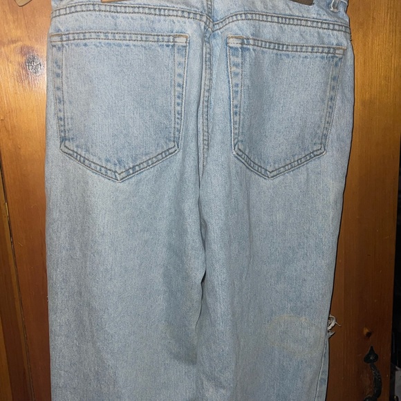 Calvin Klein ripped stonewashed high rise 90s jeans - Picture 10 of 12